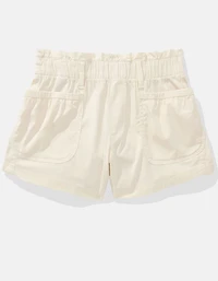 Short à ceinture élastique taille haute AE