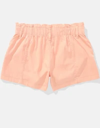 Short à ceinture élastique taille haute AE