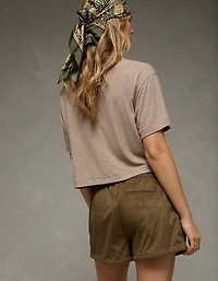 Short extensible à ceinture élastique AE