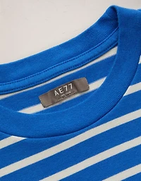 AE77 Boxy Long-Sleeve Stripe T-Shirt