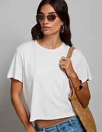 T-shirt en mélange de lin haut gamme AE77