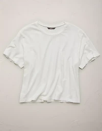 T-shirt en mélange de lin haut gamme AE77