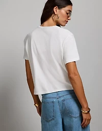 T-shirt en mélange de lin haut gamme AE77