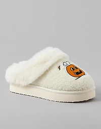 Pantoufles à motif de citrouilles Snoopy AE