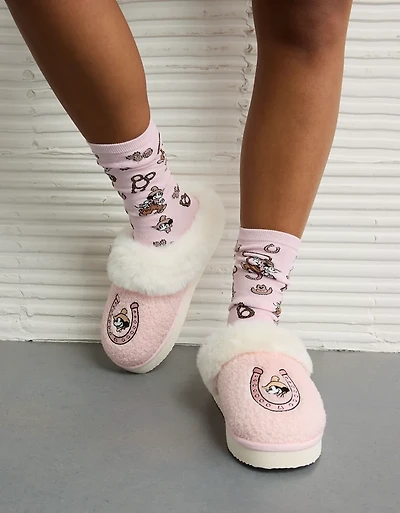 Pantoufle western Mickey AE