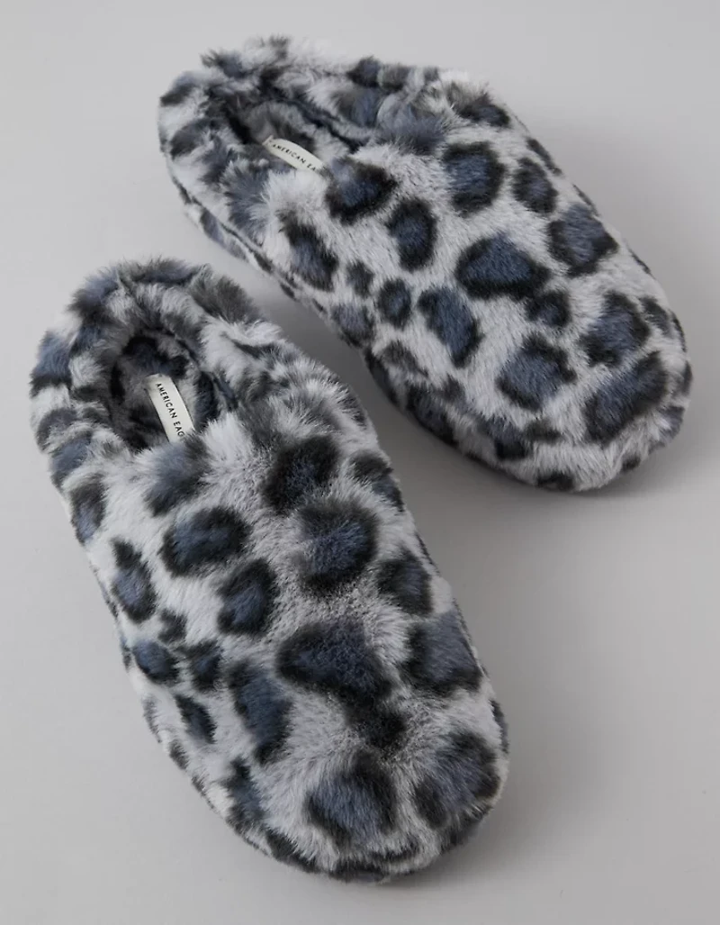 AE Leopard Slipper