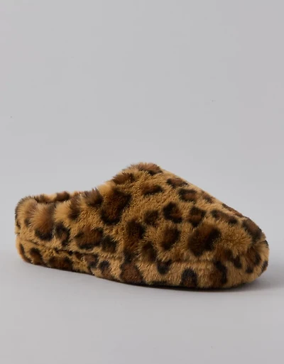 AE Leopard Slipper