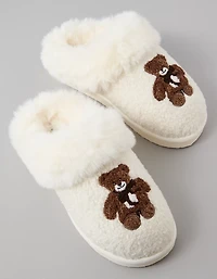 AE Teddy Bear Scuff Slipper