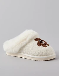 AE Teddy Bear Scuff Slipper