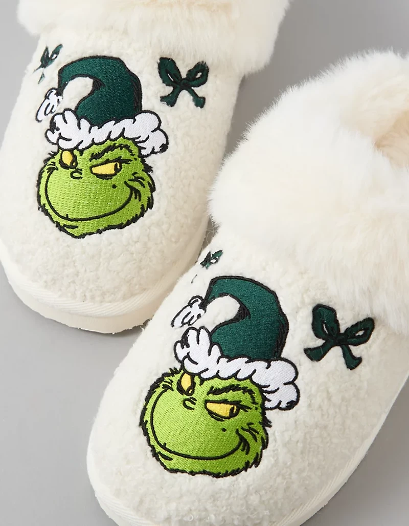 AE Grinch Scuff Slipper