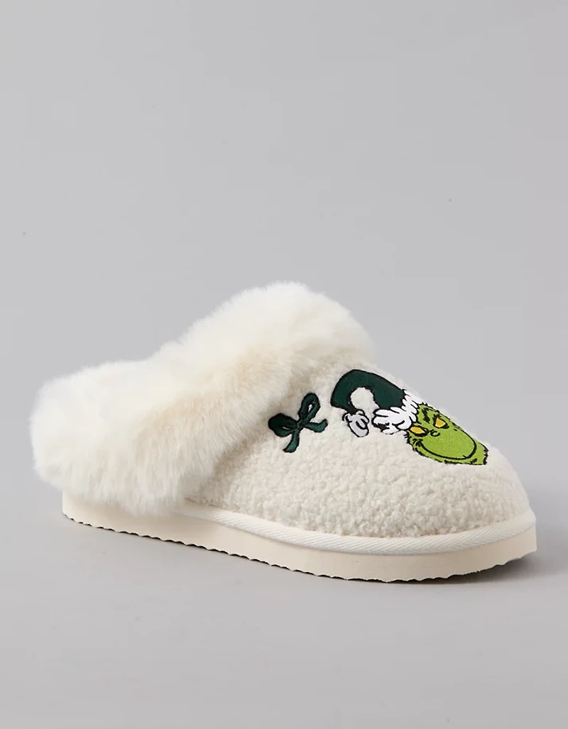 AE Grinch Scuff Slipper
