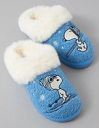 AE Snoopy Ski Scuff Slipper