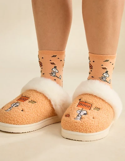 AE Snoopy Boo! Scuff Slipper