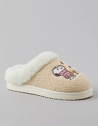 AE Snoopy Sweater Scuff Slipper