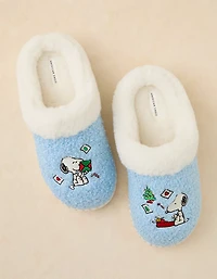 AE Snoopy Holiday Scuff Slipper