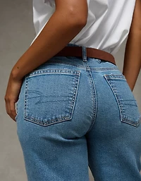 Jean-cigarette à taille haute en rondeur rigide et extensible AE