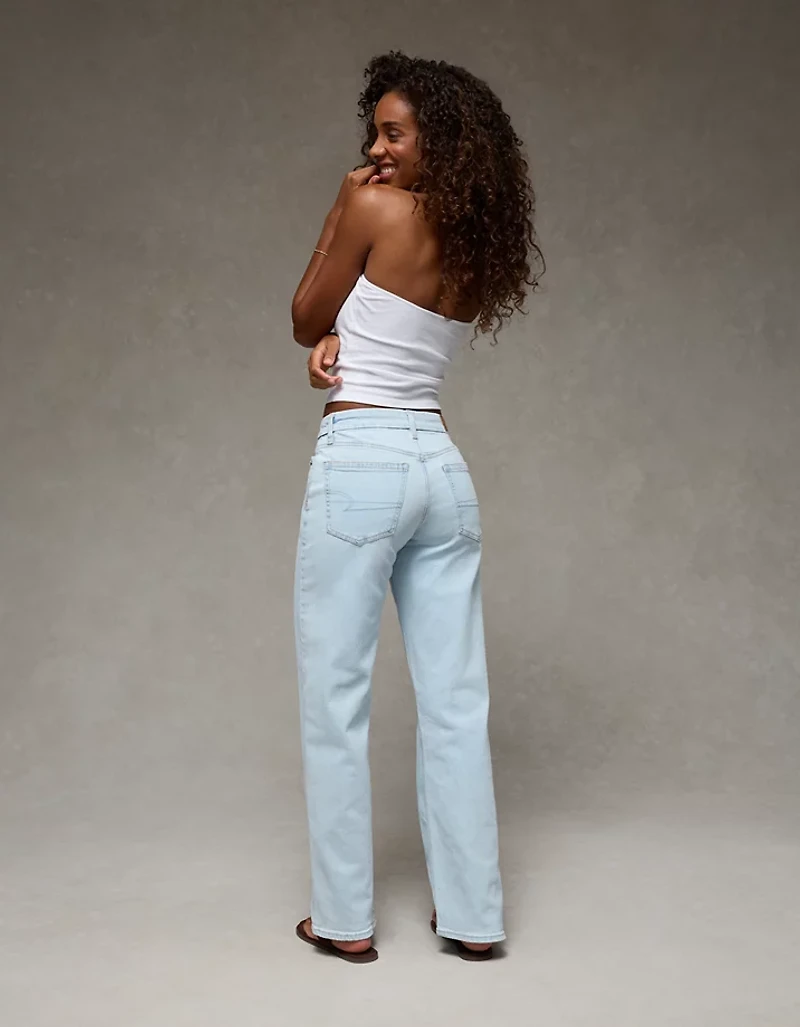 AE Strigid Curvy High-Waisted Stovepipe Jean