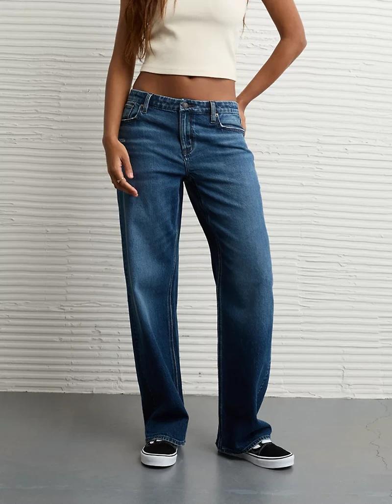 AE Stretch Curvy High-Waisted Stovepipe Jean
