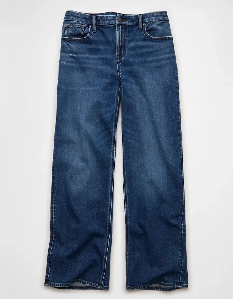 AE Stretch Curvy High-Waisted Stovepipe Jean