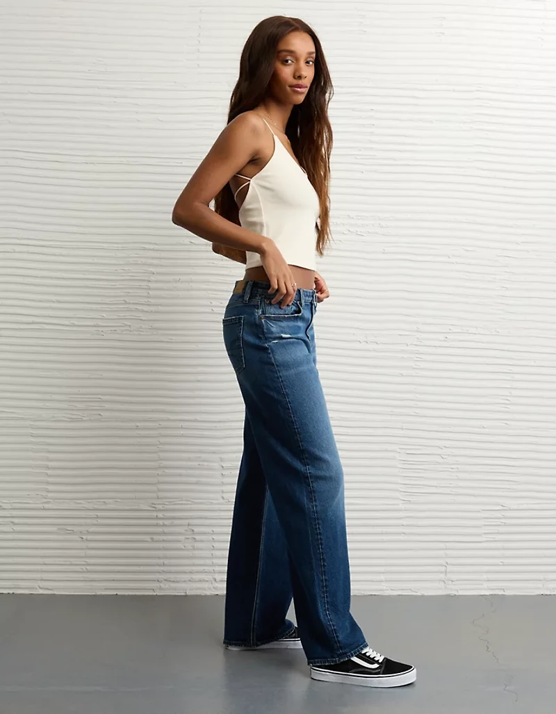 AE Stretch Curvy High-Waisted Stovepipe Jean