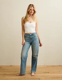 AE Curvy High-Waisted Stovepipe Jean