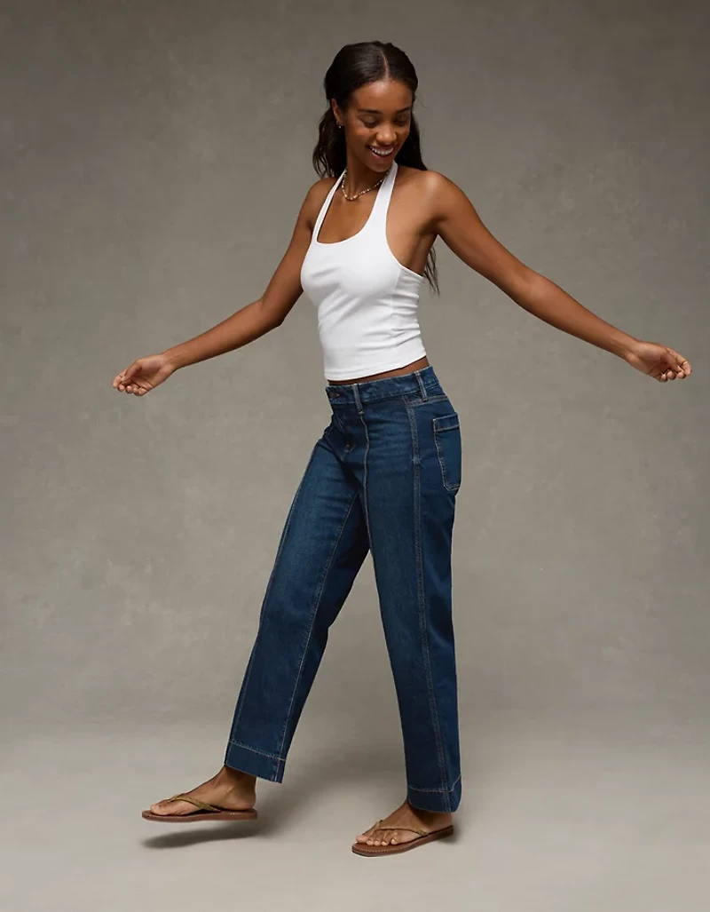 AE Curvy High-Waisted Stovepipe Jean