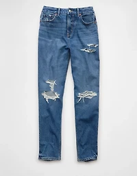 AE Strigid Curvy Ripped Mom Jean