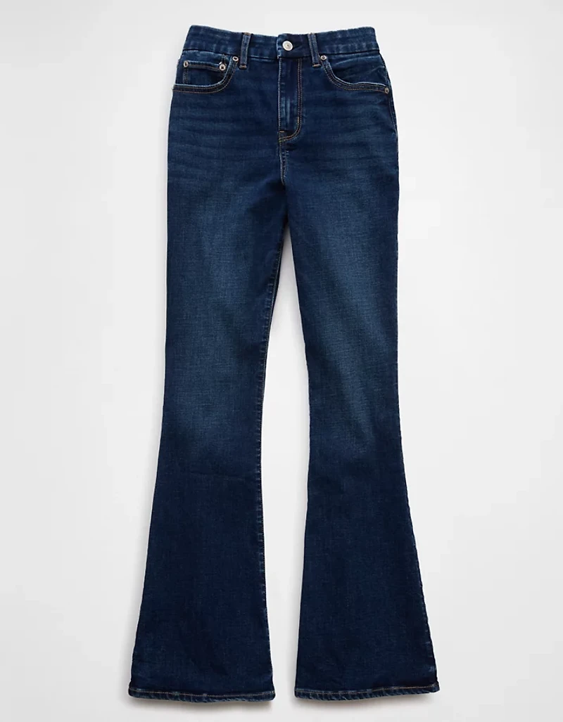 AE Next Level Curvy Super High-Waisted Flare Jean