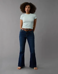 AE Next Level Curvy Super High-Waisted Flare Jean