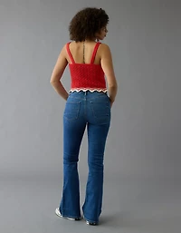 AE Curvy Super High-Waisted Flare Jean