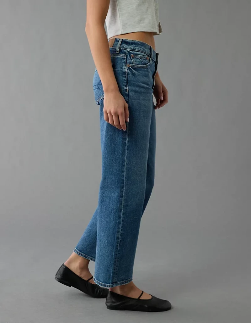 AE Stretch High-Waisted Stovepipe Crop Jean