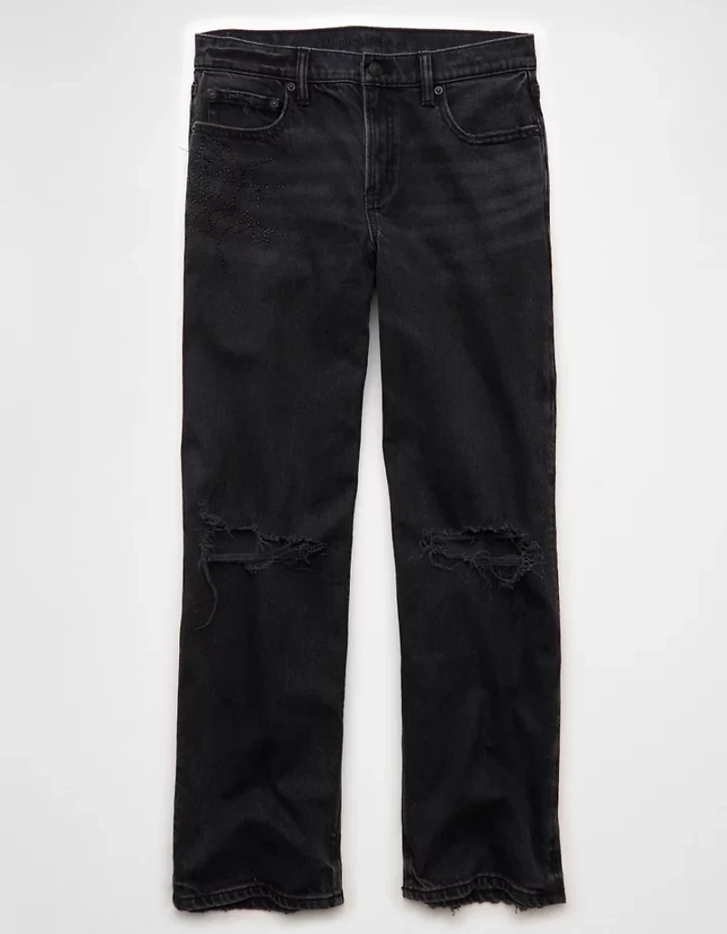 AE Stretch High-Waisted Stovepipe Jean