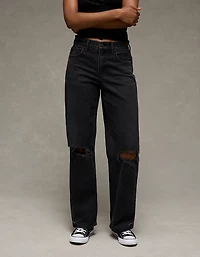 AE Stretch High-Waisted Stovepipe Jean