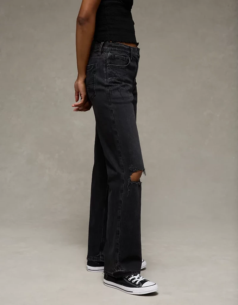 AE Stretch High-Waisted Stovepipe Jean