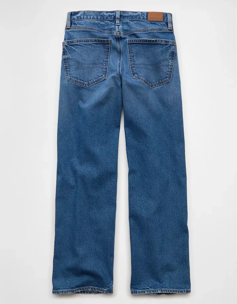AE Stretch Studded High-Waisted Stovepipe Jean