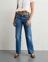AE Stretch Studded High-Waisted Stovepipe Jean