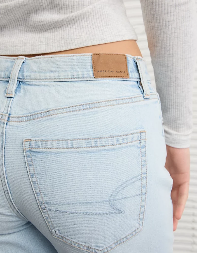 AE Embellished Strigid High-Waisted Stovepipe Jean