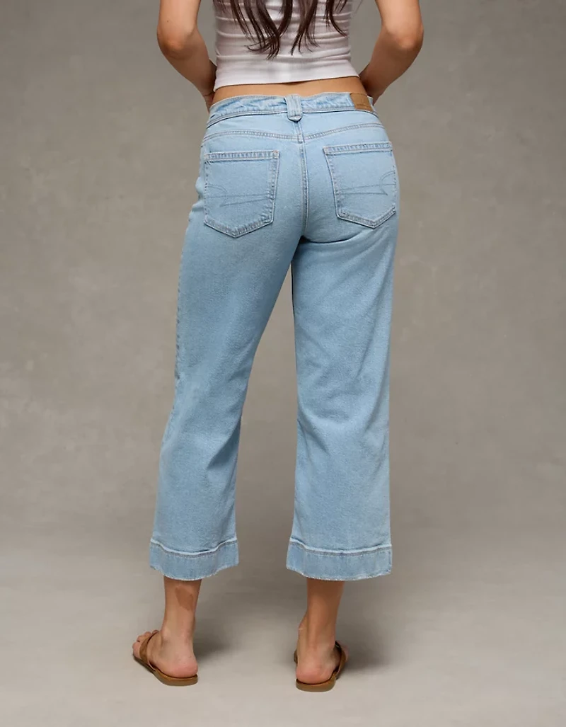 AE Stretch High-Waisted Stovepipe Crop Jean