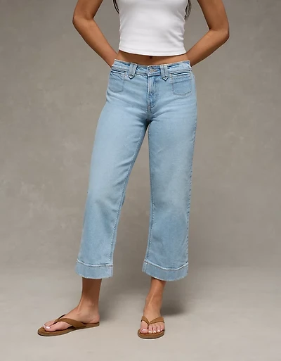 AE Stretch High-Waisted Stovepipe Crop Jean