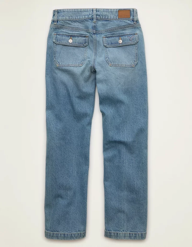 Jean-cigarette à taille haute AE