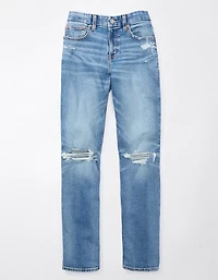 AE Stretch Curvy Ripped Straight Jean