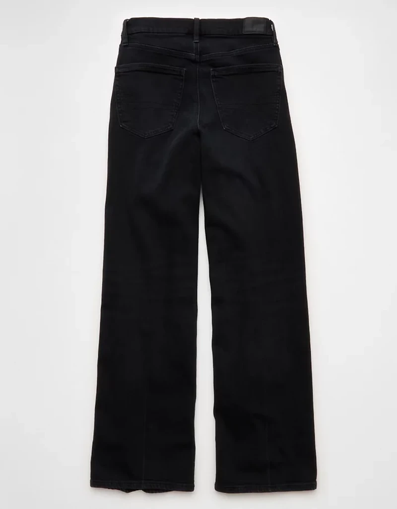 AE Strigid Curvy Super High-Waisted Baggy Straight Jean