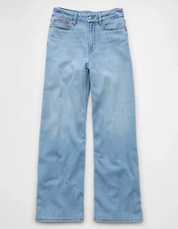 AE Dreamy Drape Stretch Curvy Super High-Waisted Baggy Wide-Leg Jean