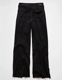 AE Dreamy Drape Stretch Curvy Super High-Waisted Baggy Wide-Leg Jean