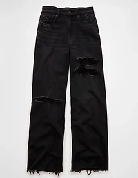 AE Dreamy Drape Stretch Curvy Super High-Waisted Baggy Wide-Leg Jean