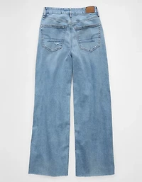 AE Dreamy Drape Curvy Super High-Waisted Baggy Wide-Leg Jean