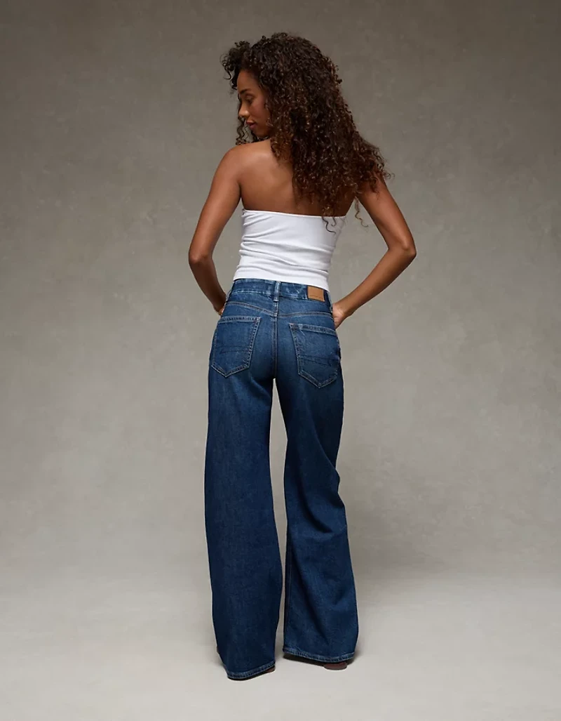 AE Curvy Super High-Waisted Baggy Wide-Leg Jean
