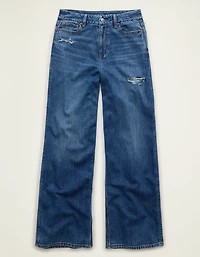 AE Curvy Super High-Waisted Baggy Wide-Leg Jean
