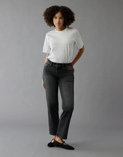 Jean droit en rondeur extensible AE