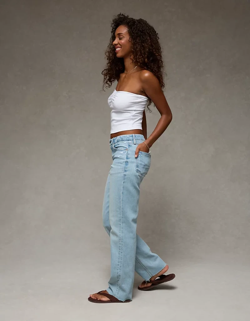 AE High-Waisted Curvy Straight Jean